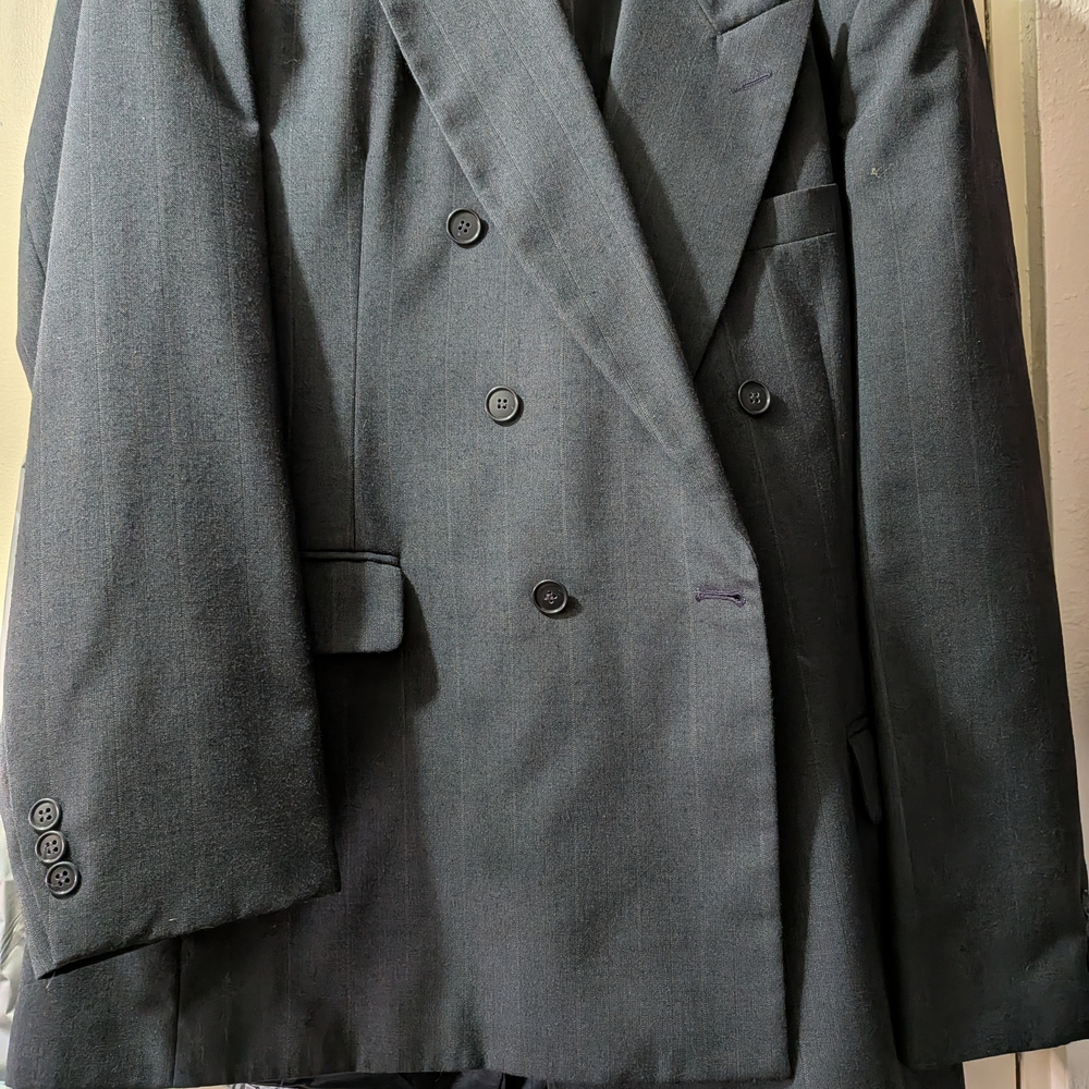 Classic Double-Breasted Men's Blazer